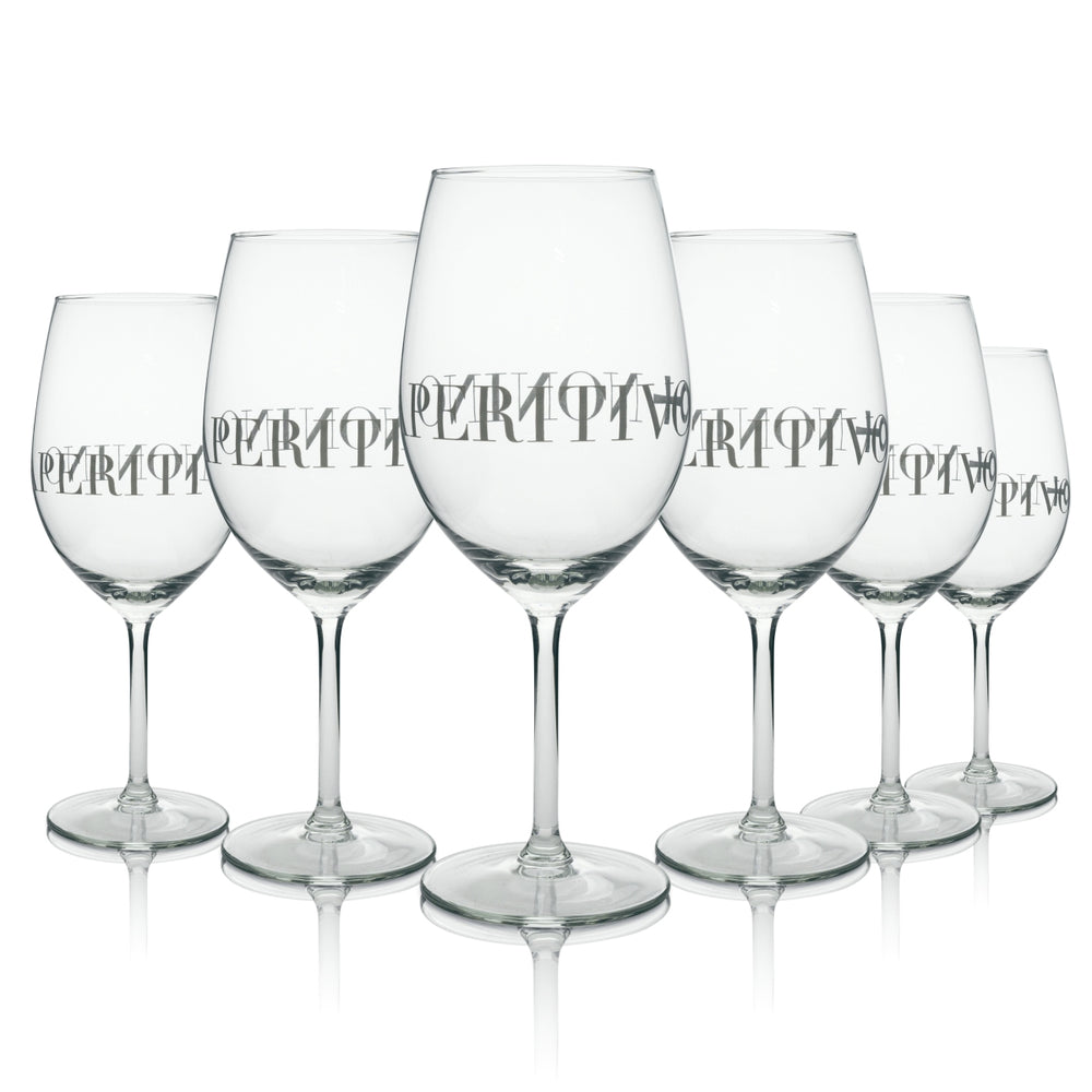 6 verres à apéritif en verre à vin Nonino Schnaps