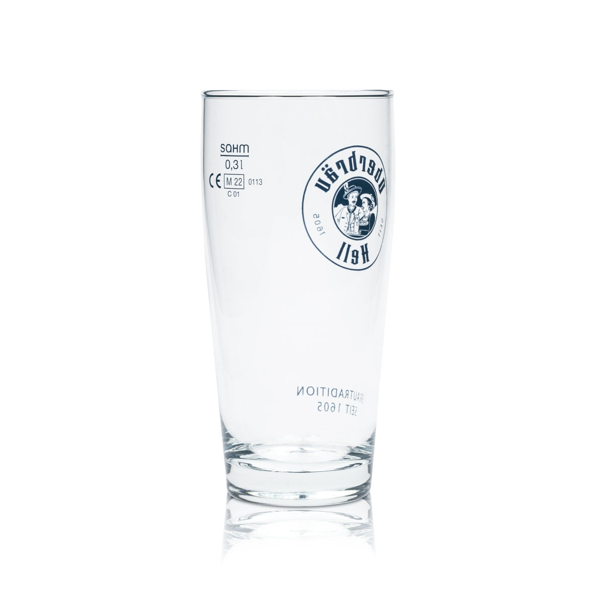 6x verre à bière Oberbräu Hell 0,3 l Willibecher Sahm Verres Tumbler Coupe Tulipe Bar – Vue 3