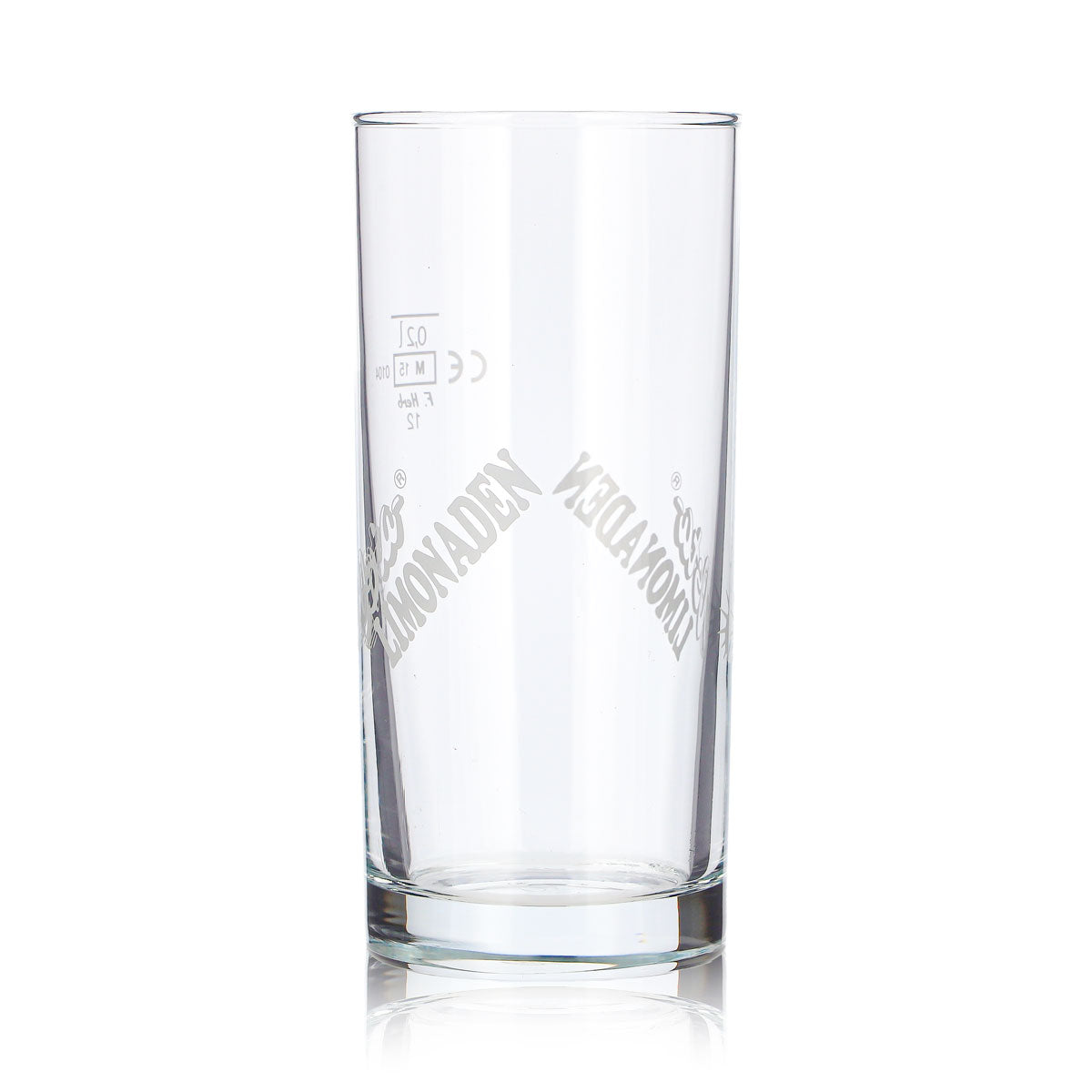 6 verres à jus Osta de 0,2 l, logo Osta blanc, limonades Osta – Vue 5