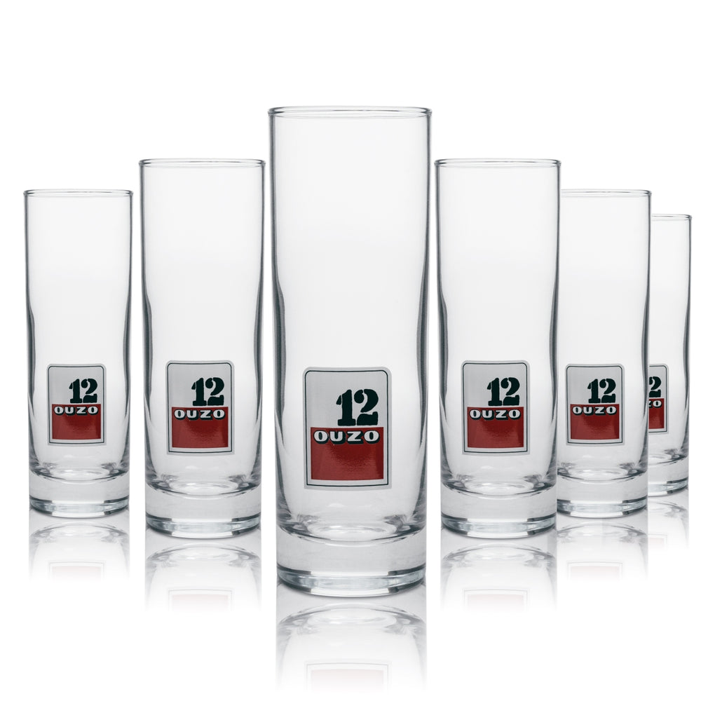 6x Verre à liqueur Ouzo 12 22 cl RKL