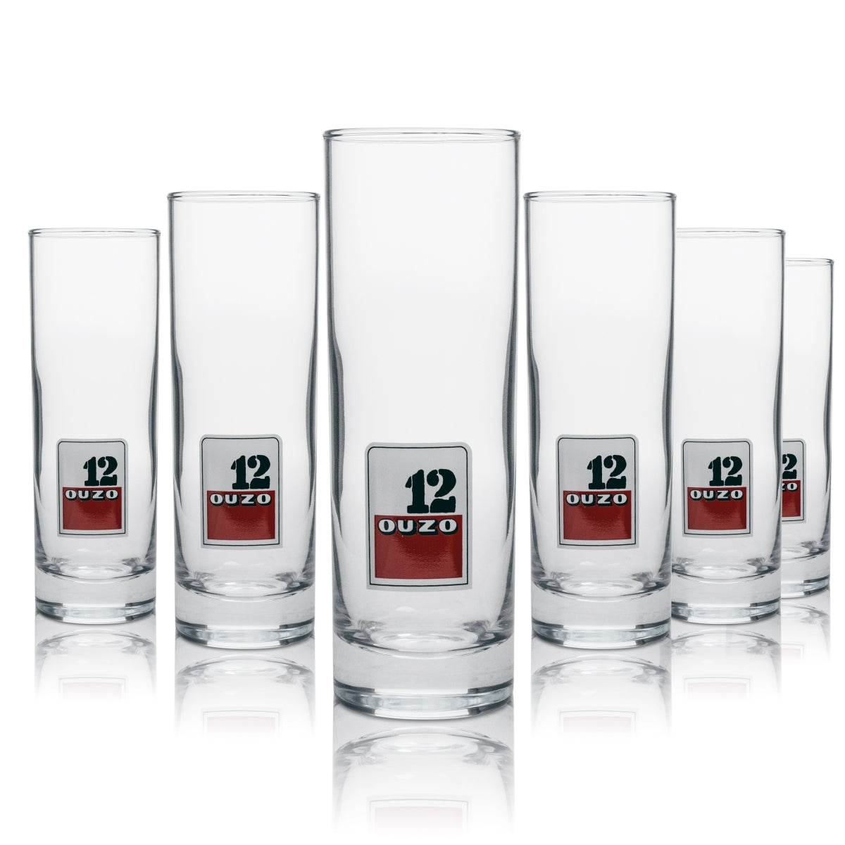 6x Verre à liqueur Ouzo 12 22 cl RKL