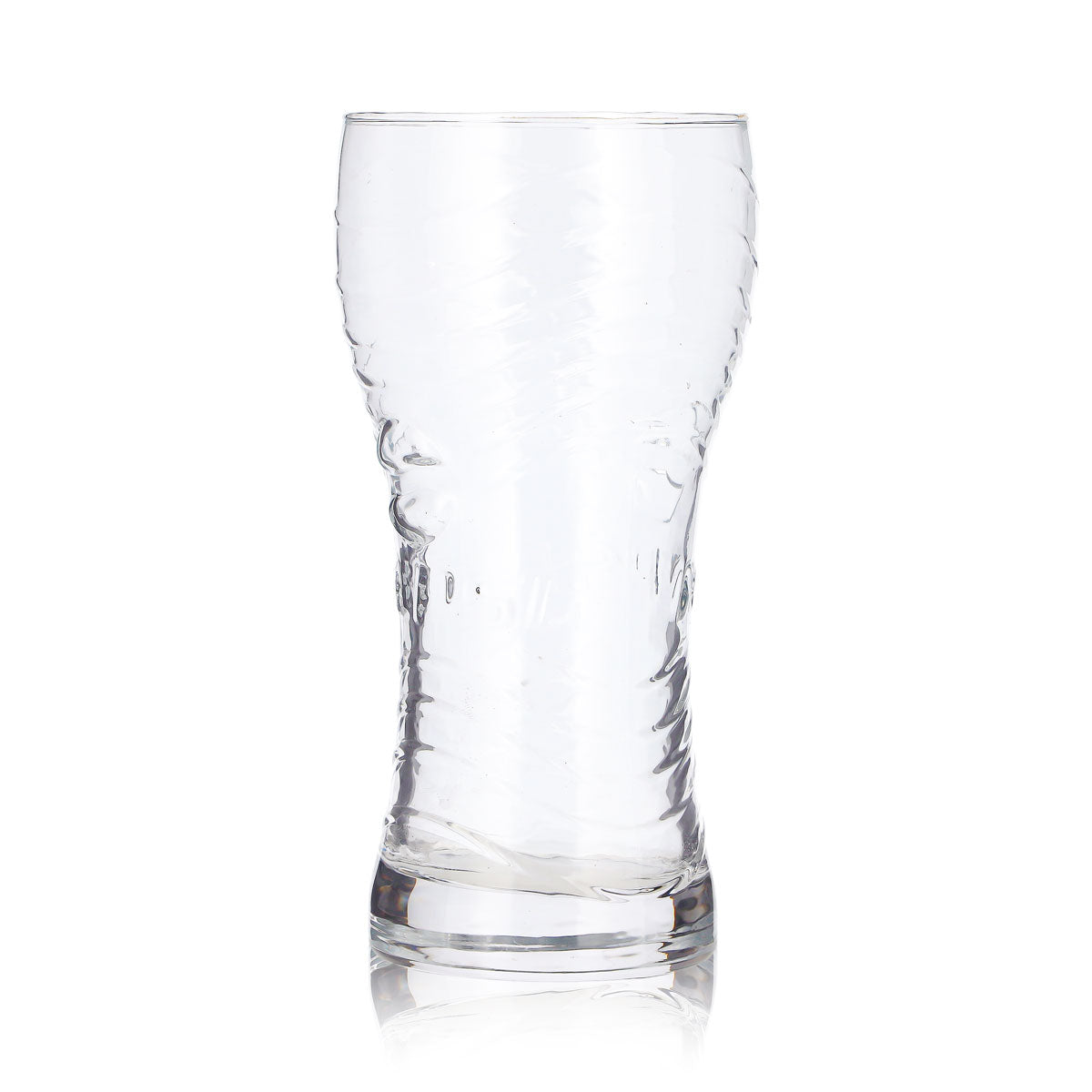 Lot de 6 verres à soda Pepsi de 0,33 l, en verre, rainurés, de forme incurvée (lot de 6) – Vue 4