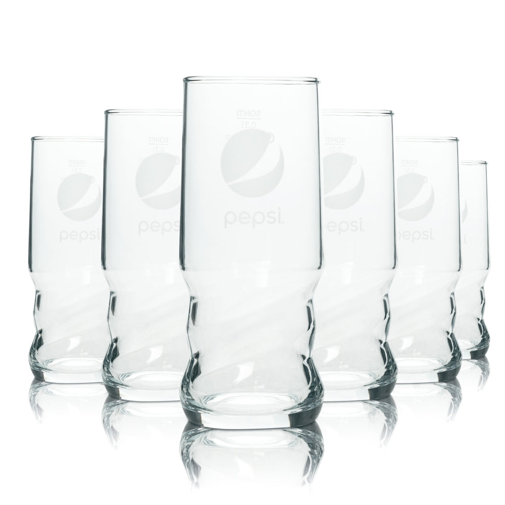 6 verres à soda Pepsi 0,3 l AXL Longdrink Limo Cola Verres Gastro Bar