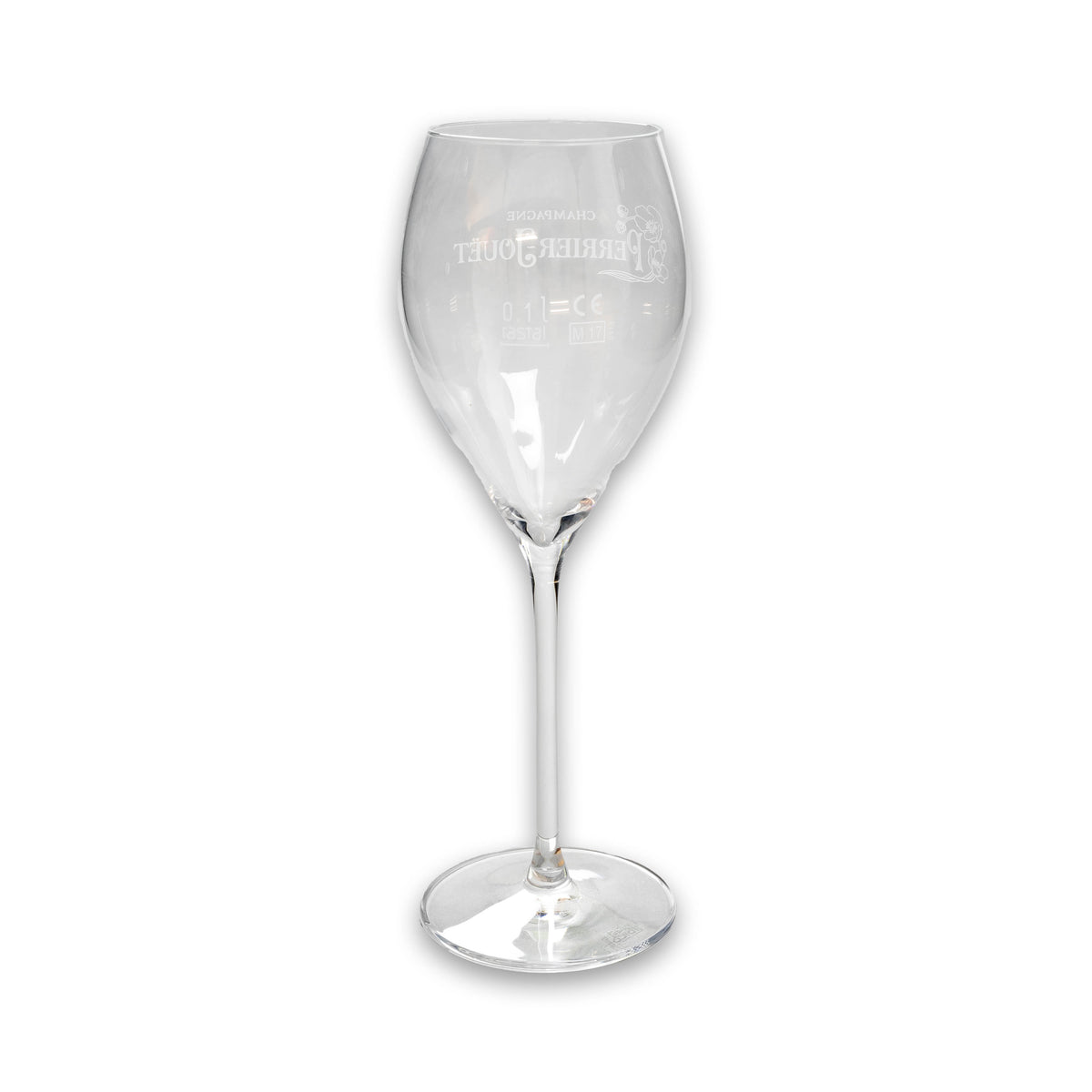 6 flûtes à champagne Perrier Jouet avec ancien logo – Vue 3