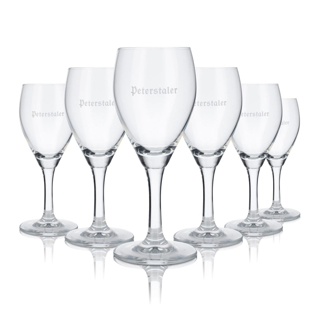 6x Peterstaler verre 0,18l eau minérale gazeuse Soda Calice Set verres Gastro