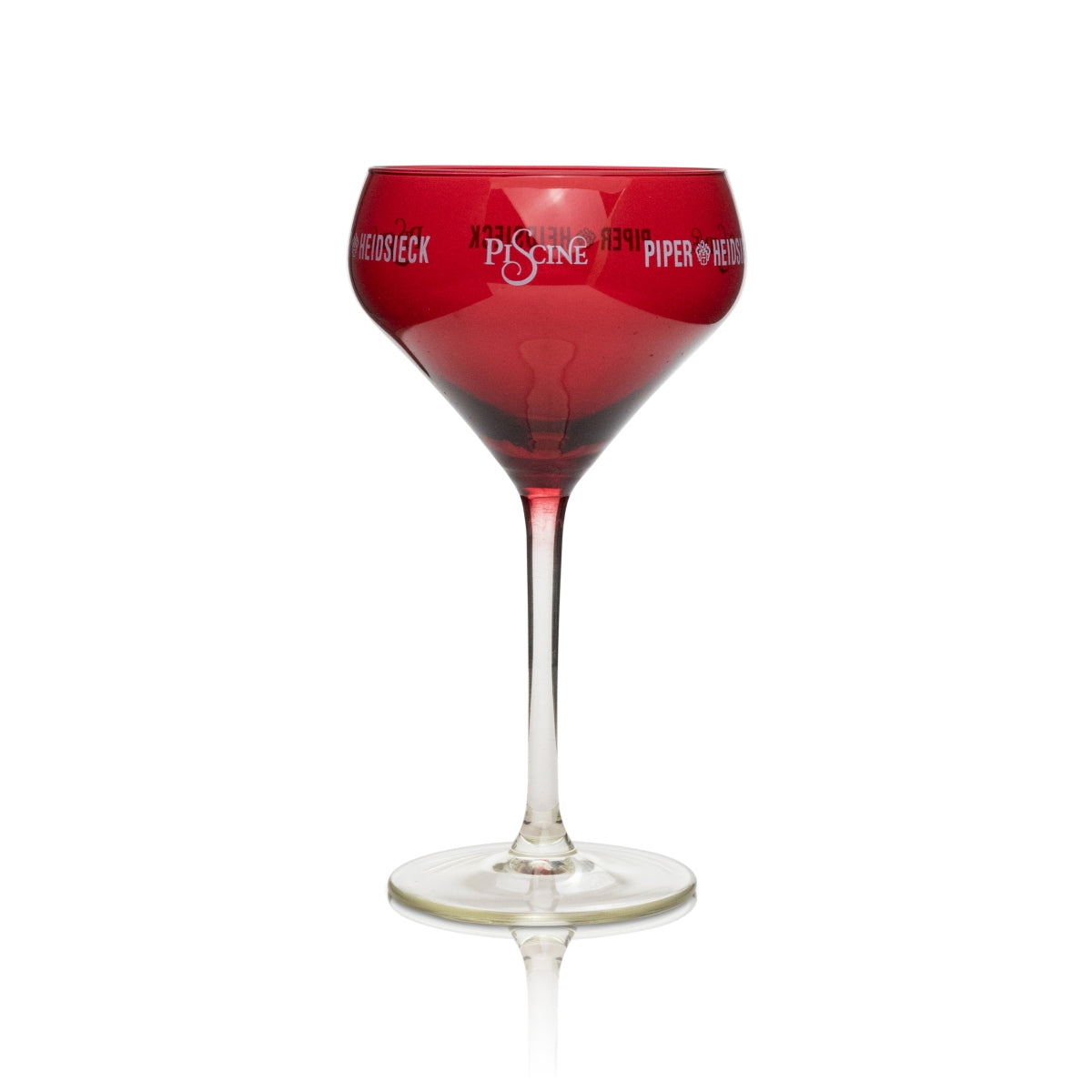 6 flûtes à champagne Piper-Heidsieck Piscine Rouge – Vue 3