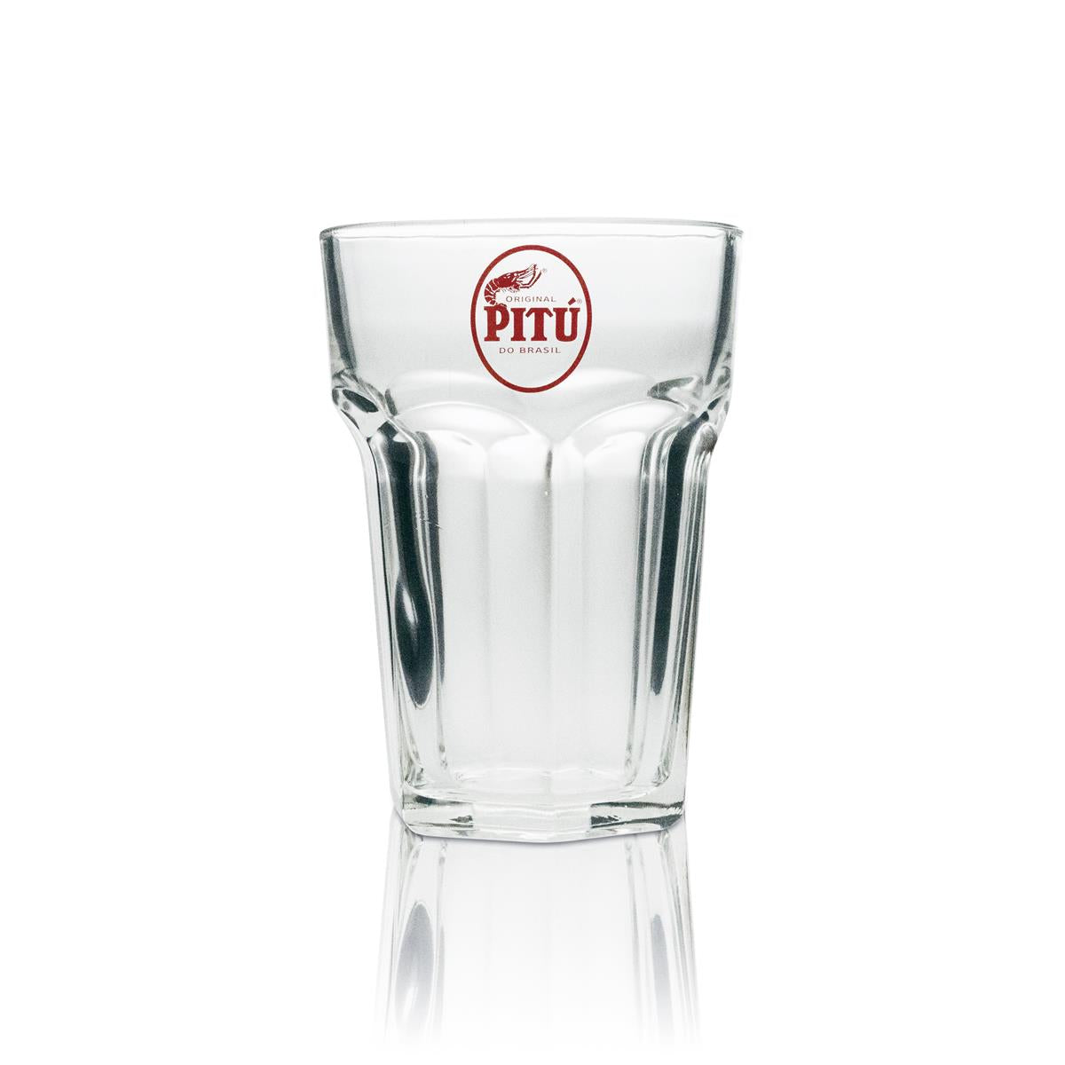 6x Verre à liqueur Pitu Longdrink logo rouge 500 ml