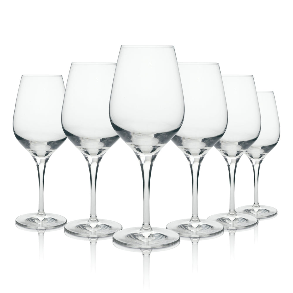 6 verres à vin Plaimont pour vin blanc sans logo Stölzle