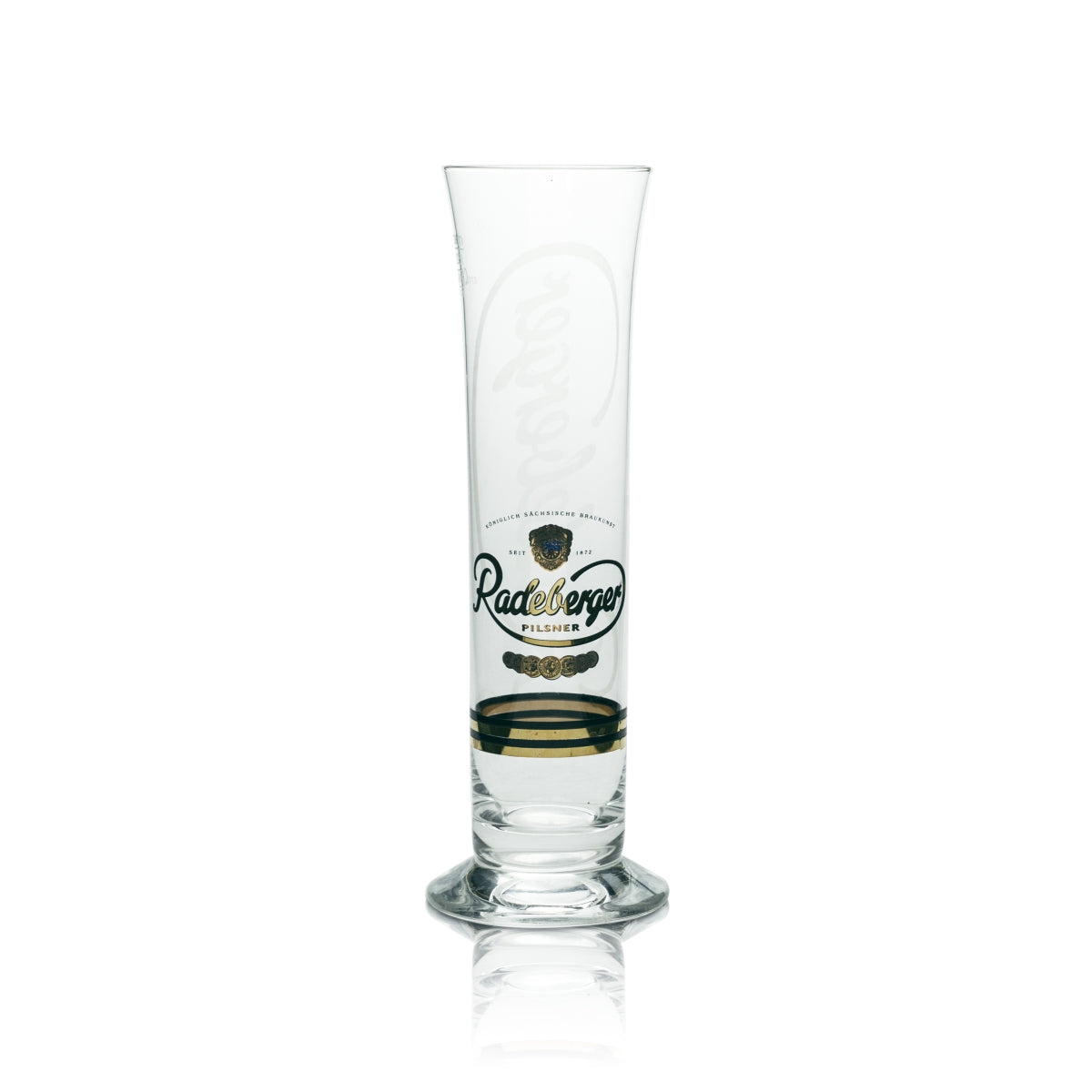 6 verres à bière Radeberger 0,25 l, forme tulipe, avec logo et scène, pour bars et restaurants – Vue 2