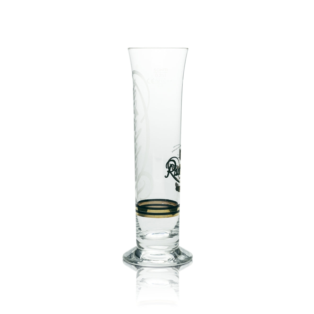 6 verres à bière Radeberger 0,25 l, forme tulipe, avec logo et scène, pour bars et restaurants – Vue 4