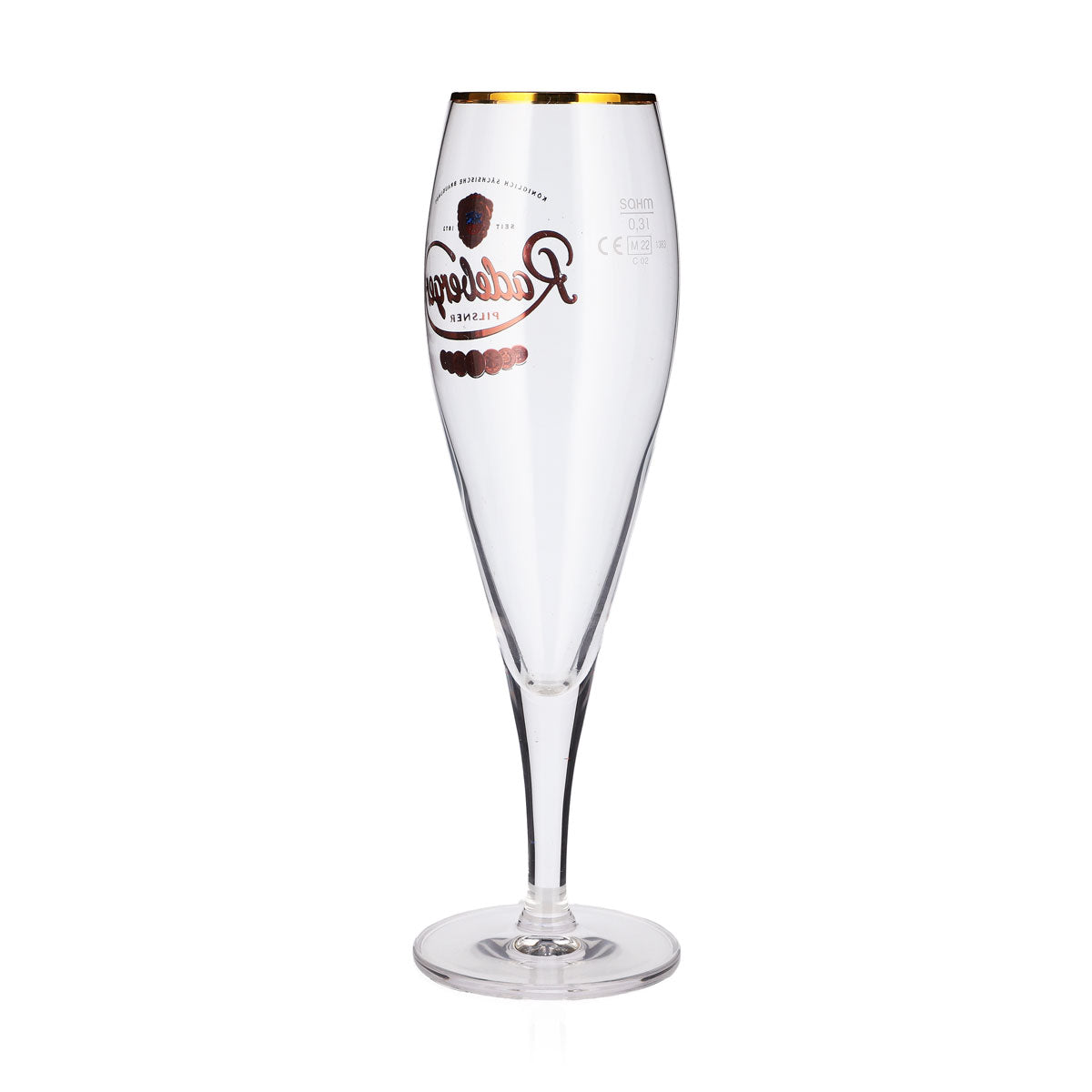 Lot de 6 verres à bière Radeberger de 0,3 l : verre à pils, verre à bière Sahm, verre tulipe – Vue 4
