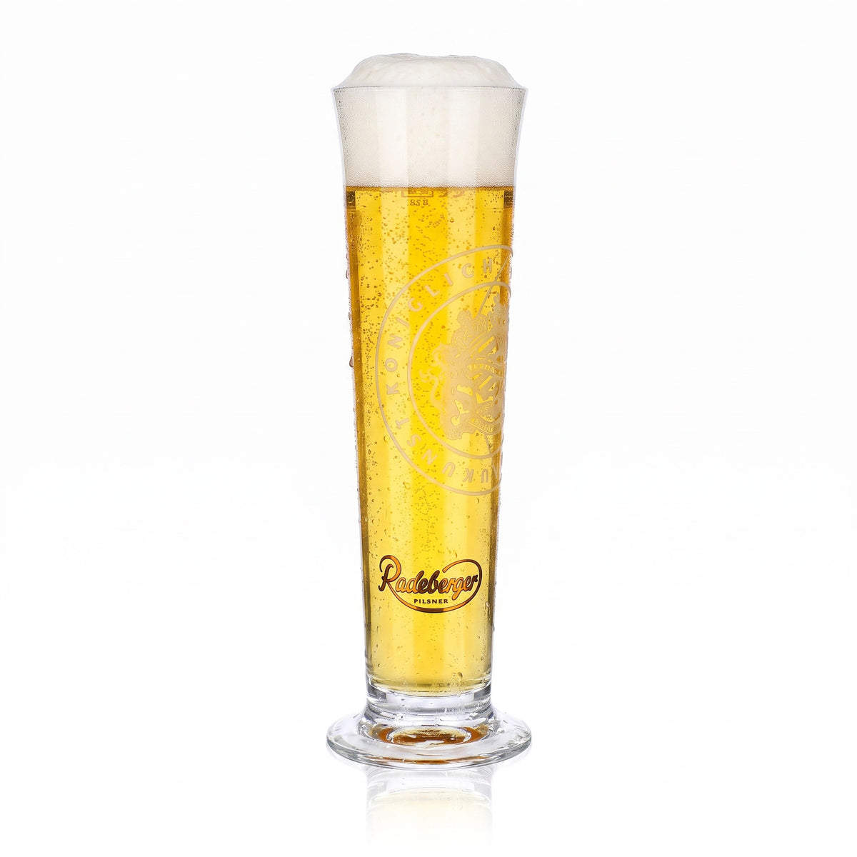 Lot de 6 verres à bière Radeberger de 0,3 l, modèle « Pokal Sahm », « L'art brassicole royal saxon » (lot de 6) – Vue 2