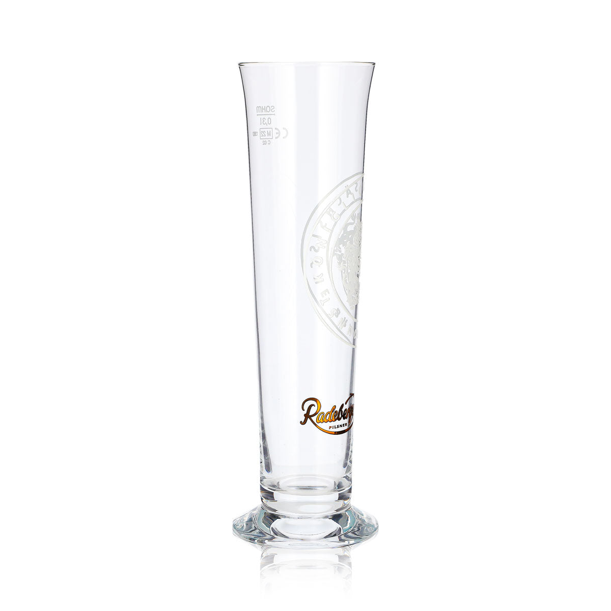 Lot de 6 verres à bière Radeberger de 0,3 l, modèle « Pokal Sahm », « L'art brassicole royal saxon » (lot de 6) – Vue 4
