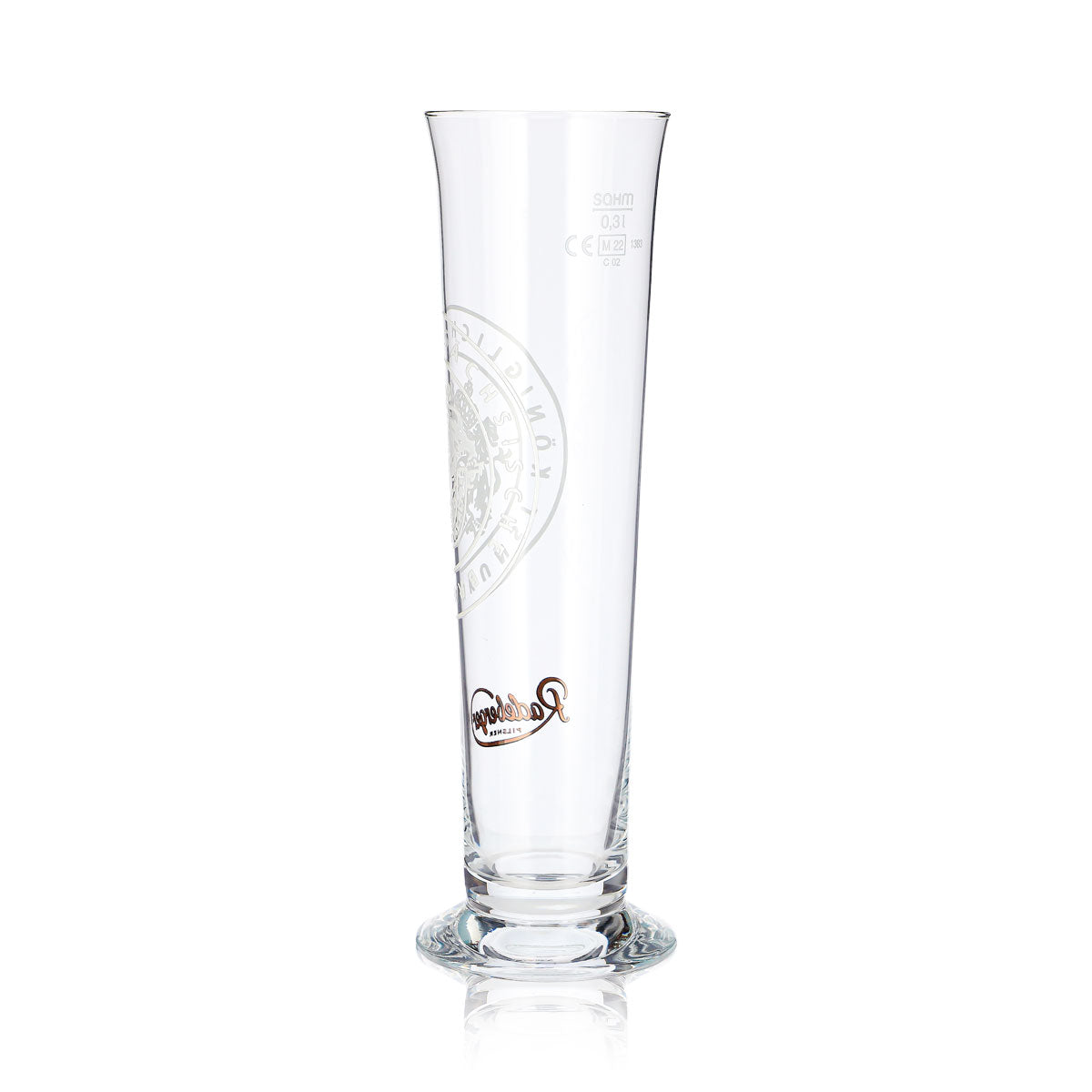 Lot de 6 verres à bière Radeberger de 0,3 l, modèle « Pokal Sahm », « L'art brassicole royal saxon » (lot de 6) – Vue 5
