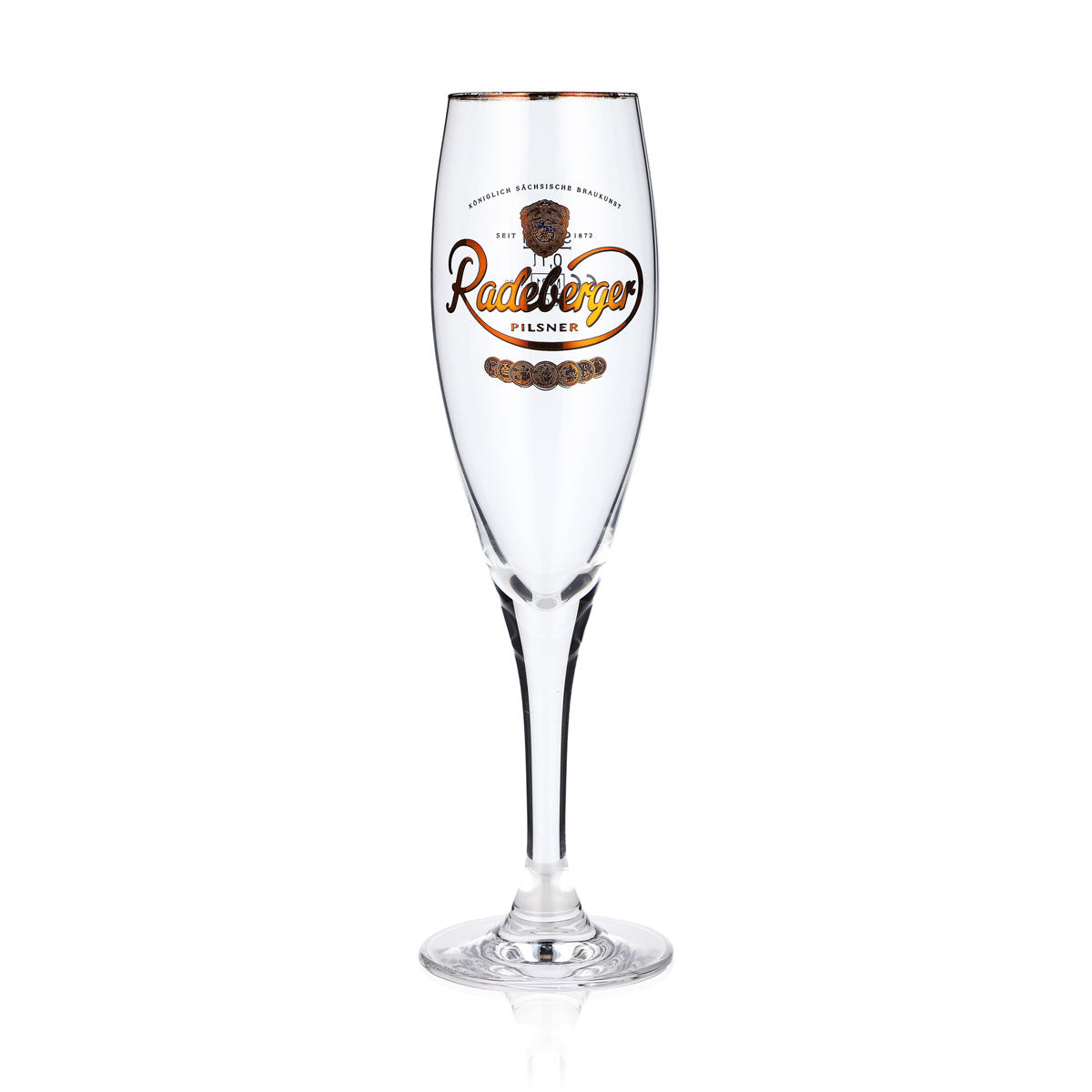 6 verres à bière Radeberger Verre de bienvenue Verre de dégustation 0,1 l Coupe Bord doré Sahm – Vue 2