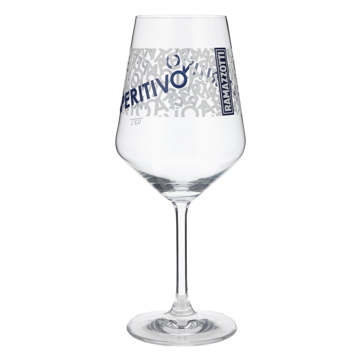6 verres à apéritif Ramazzotti 0,5 l calibrés, pied, cocktail Spritz, impression – Vue 4