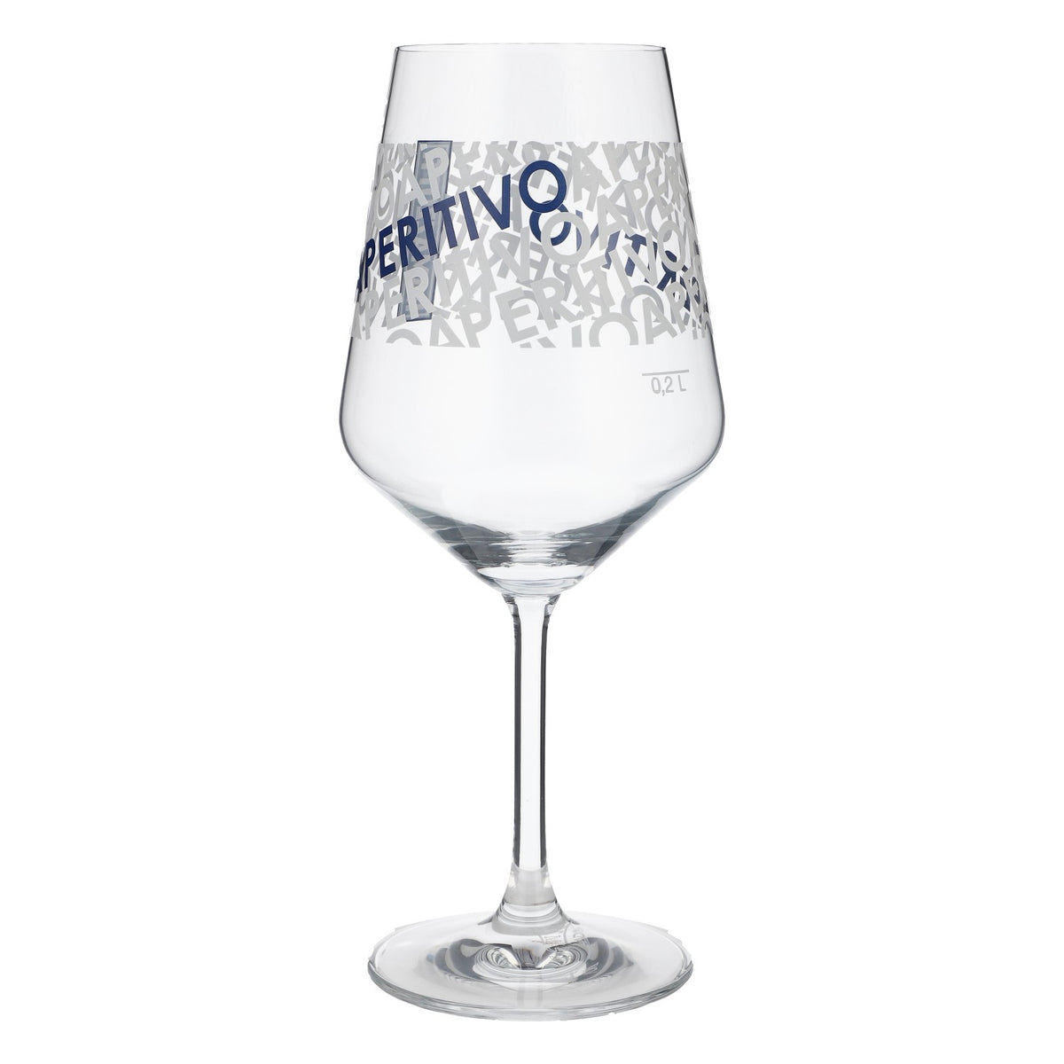 6 verres à apéritif Ramazzotti 0,5 l calibrés, pied, cocktail Spritz, impression – Vue 6