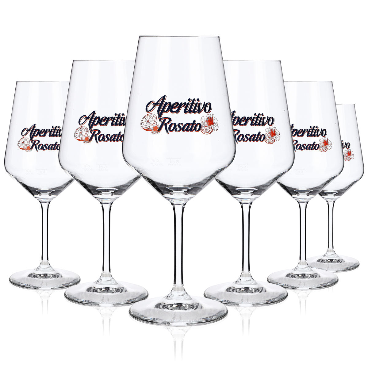 6 verres à vin Ramazzotti 0,5 l « Aperitivo Rosato » Verres à liqueur Rastal Spritz – Vue 6
