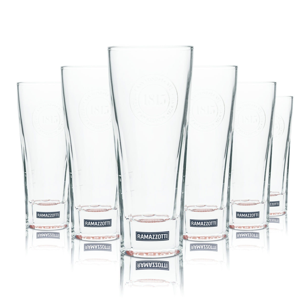 6 verres à liqueur Ramazzotti 0,2 l 1815 Verres à cocktail Longdrink Stamper Digestif