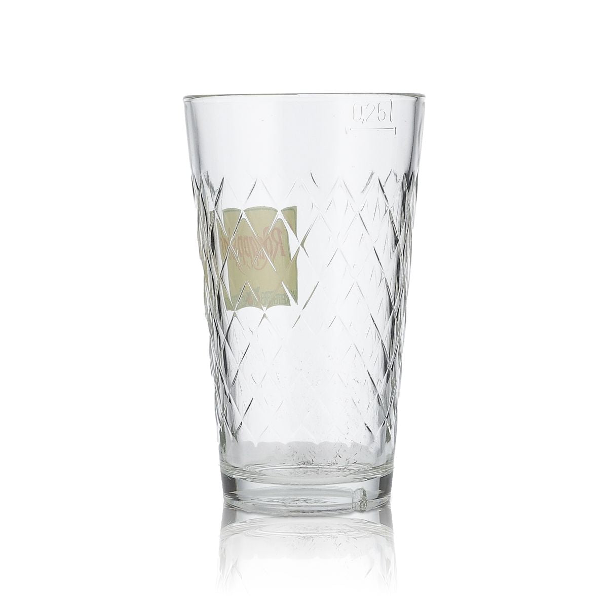 6x Rapps verre 0,25l cidre Willi gobelet set de verres à contours en relief – Vue 3