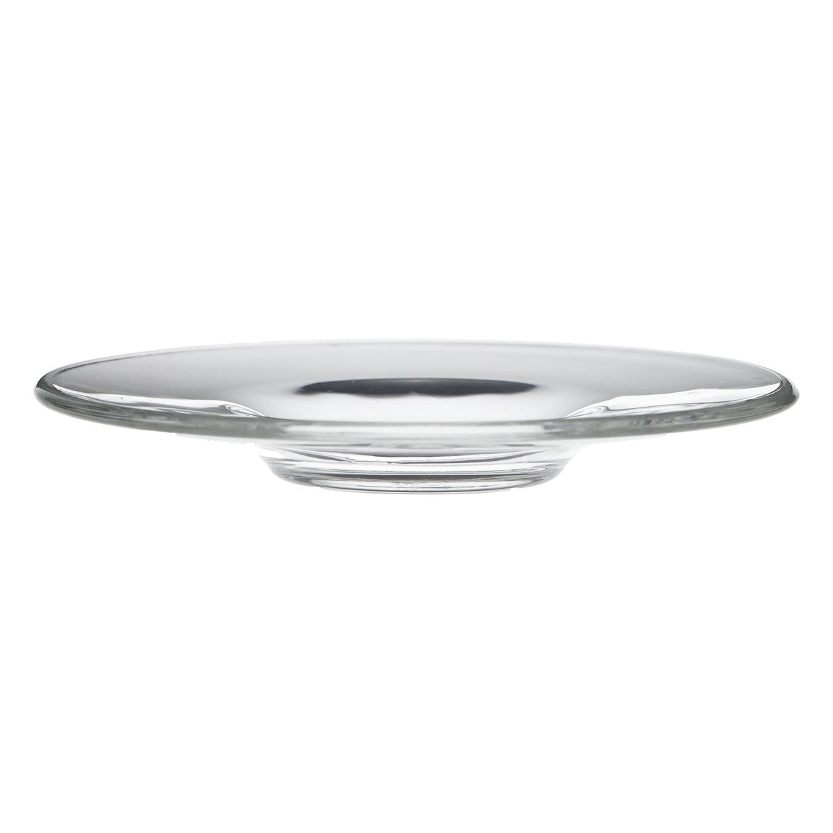 6 soucoupes en verre Rastal pour tasse à espresso Piattino transparent – Vue 4