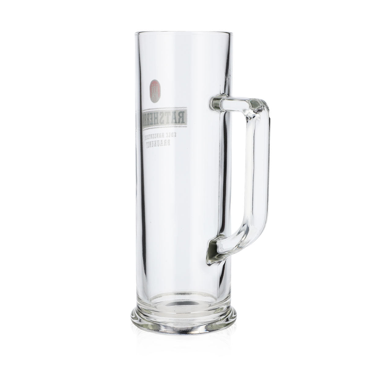 6 verres à bière « Ratsherrn » et chope de bière 0,5 l « Rastal » avec logo blanc « Hanseatische » (lot de 6) – Vue 5