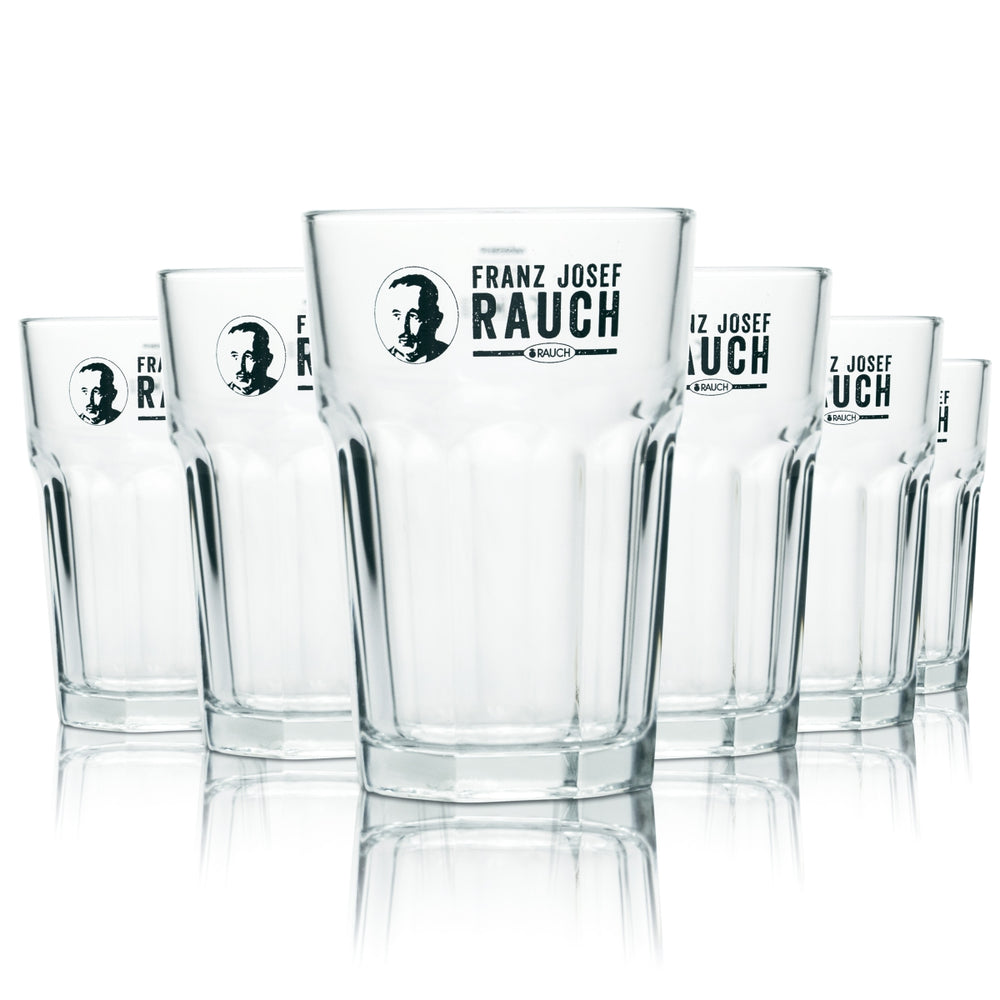 6 verres à jus 0,3 l fumés Longdrink Tumbler Gobelet Gastro Chêne Franz Josef