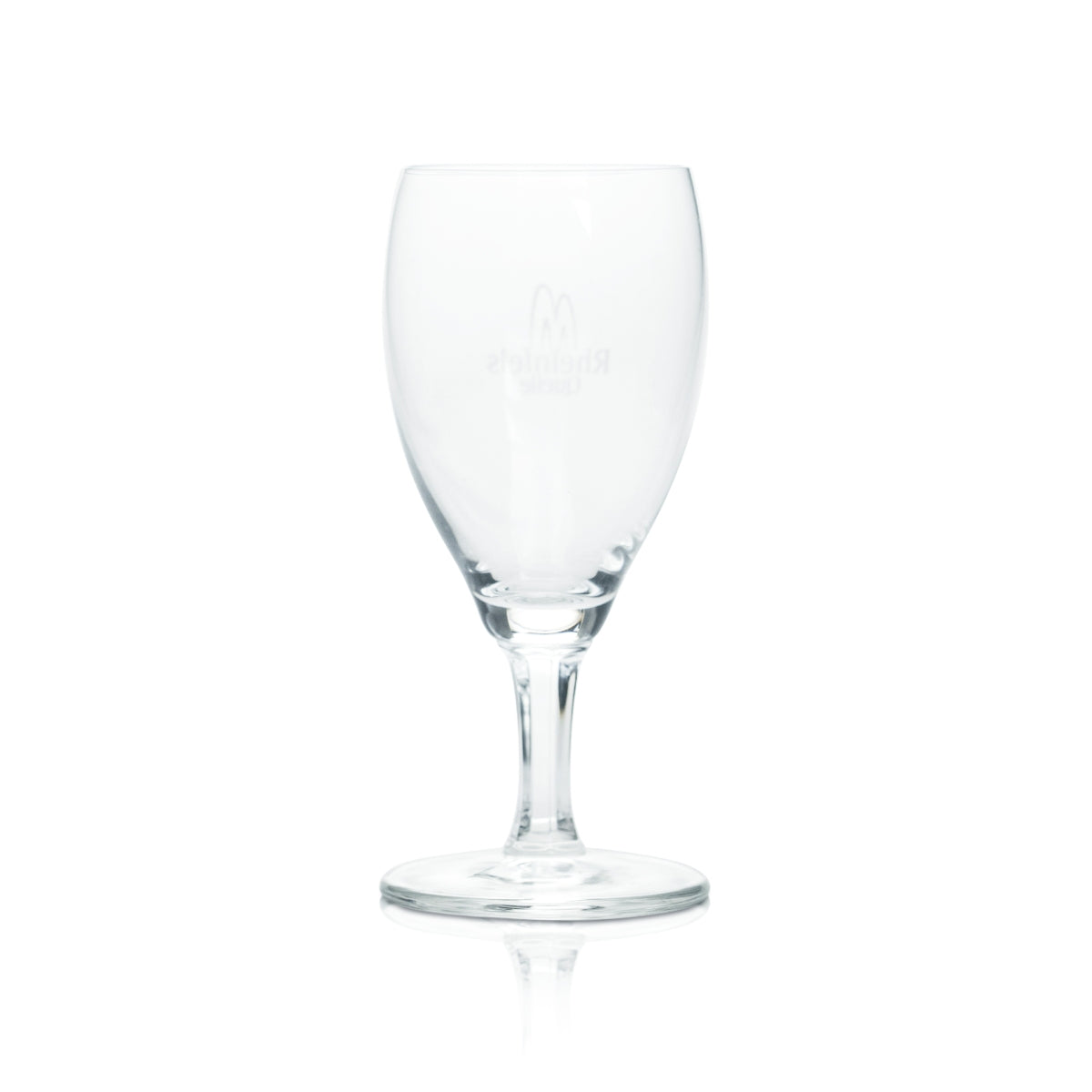 6x Rheinfels Quelle Verre à eau 0,19 l Verre à pied Coupe Verres à eau minérale Verre à soda – Vue 3
