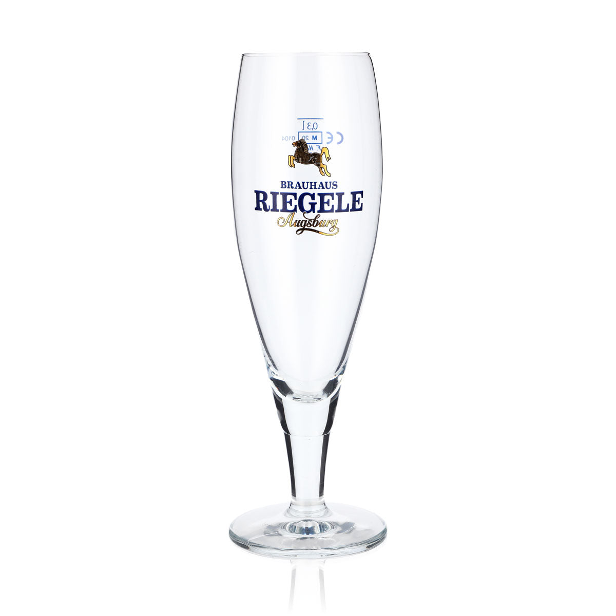 6 verres à bière Riegele 0,3 l Verres à bière en forme de coupe Verres à bière en forme de tulipe – Vue 2