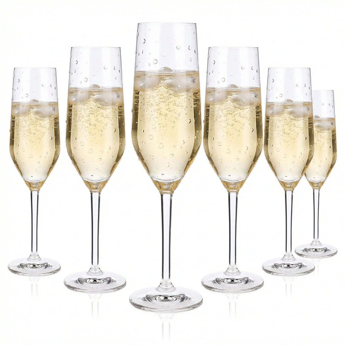 6 flûtes à champagne Ritzenhoff Cava 0,25 l Verre à champagne Verre en cristal Cristal