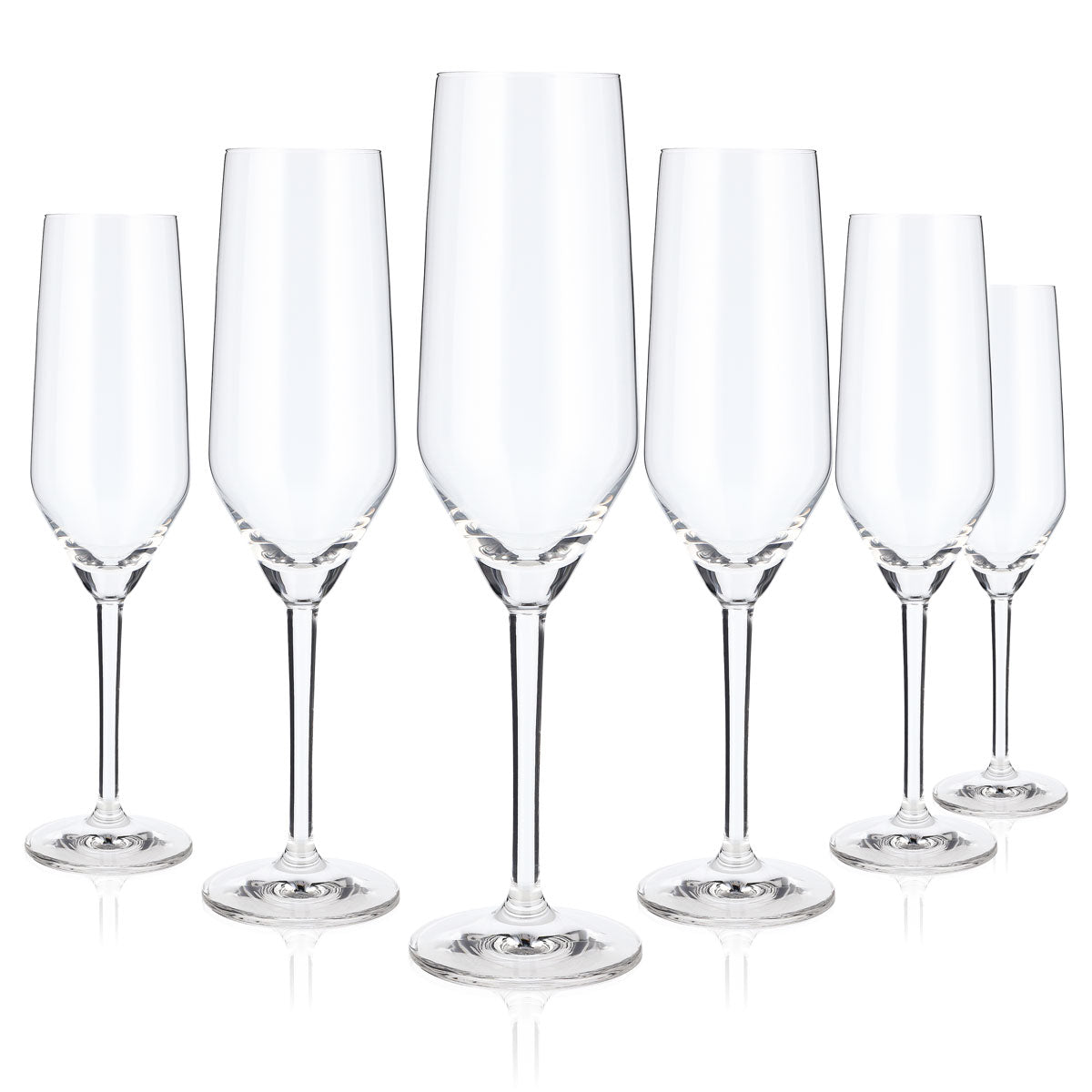6 flûtes à champagne Ritzenhoff Cava 0,25 l Verre à champagne Verre en cristal Cristal – Vue 4