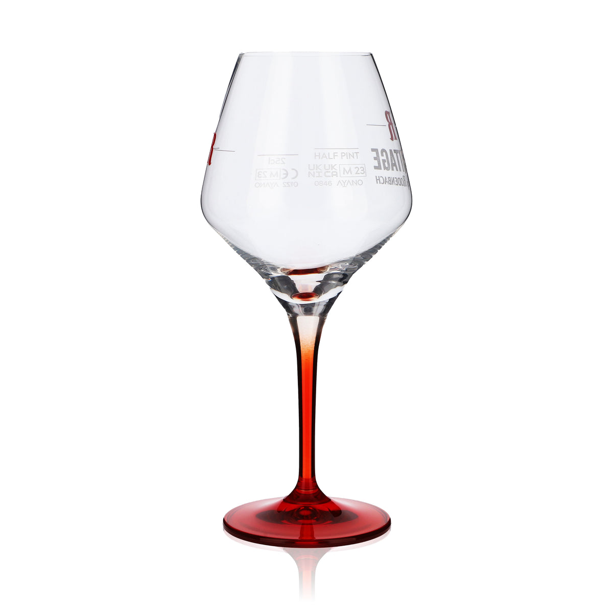 6 verres à bière Rodenbach  Verre ballon 0,25 l à pied rouge Belgique « Fruitage » – Vue 4