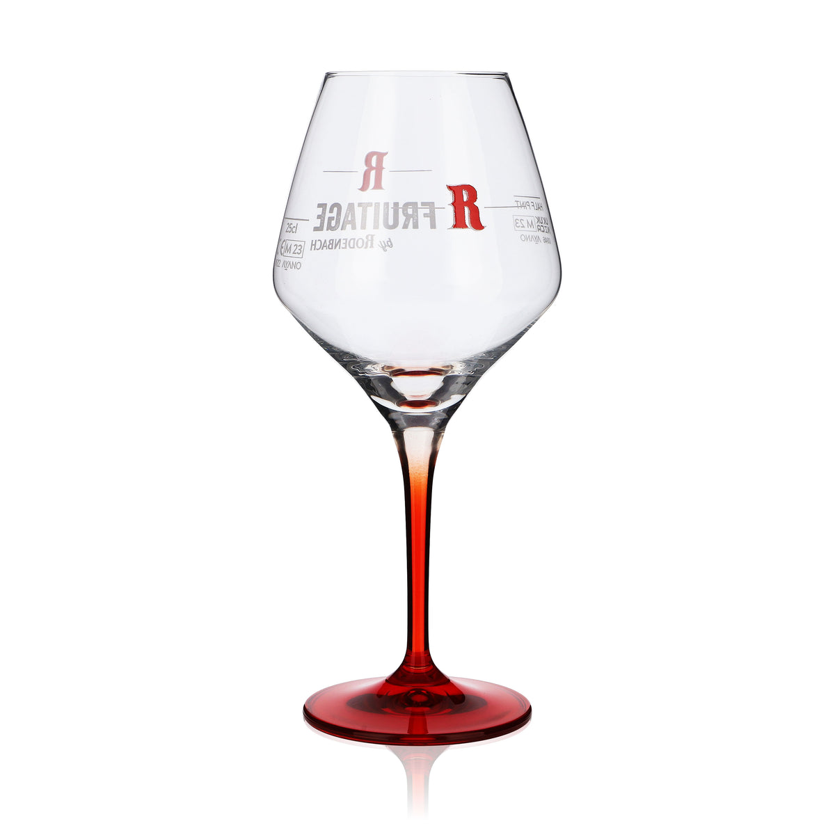 6 verres à bière Rodenbach  Verre ballon 0,25 l à pied rouge Belgique « Fruitage » – Vue 5