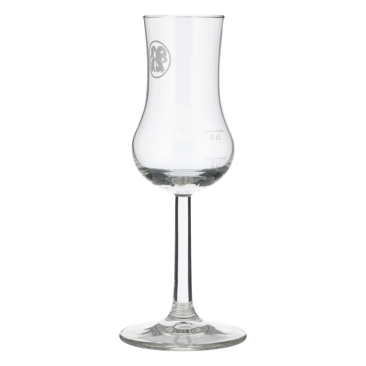 6 verres à shot Roner Schnaps en verre 2 cl/4 cl Verre à grappa « R » Logo blanc Rastal – Vue 4