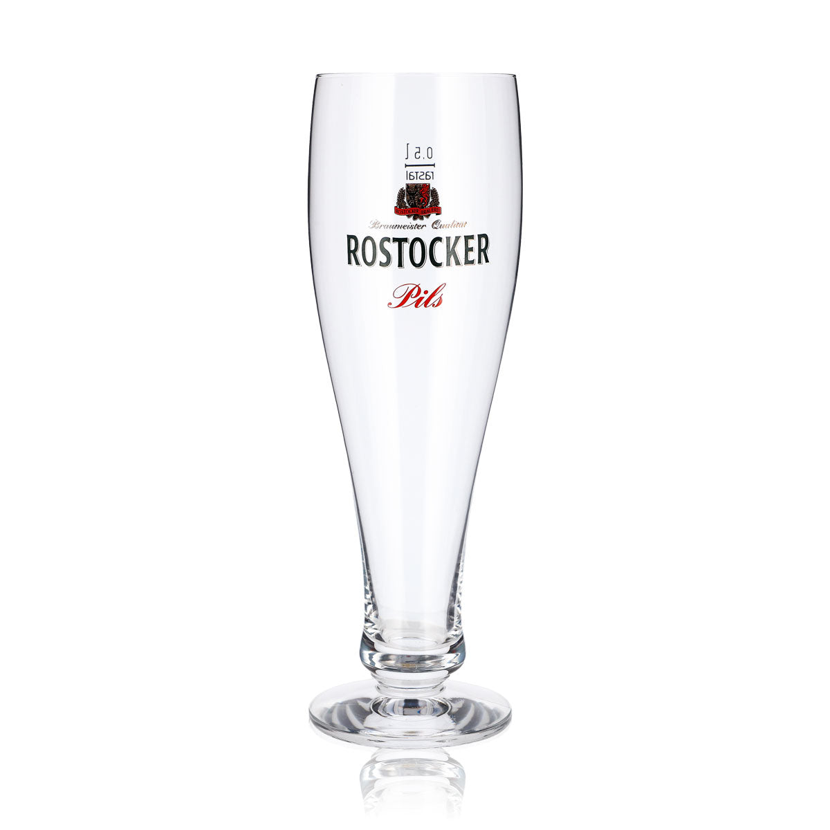 6 verres à bière de Rostock, 0,5 l, modèle « Pokal », Pils Rastal – Vue 2