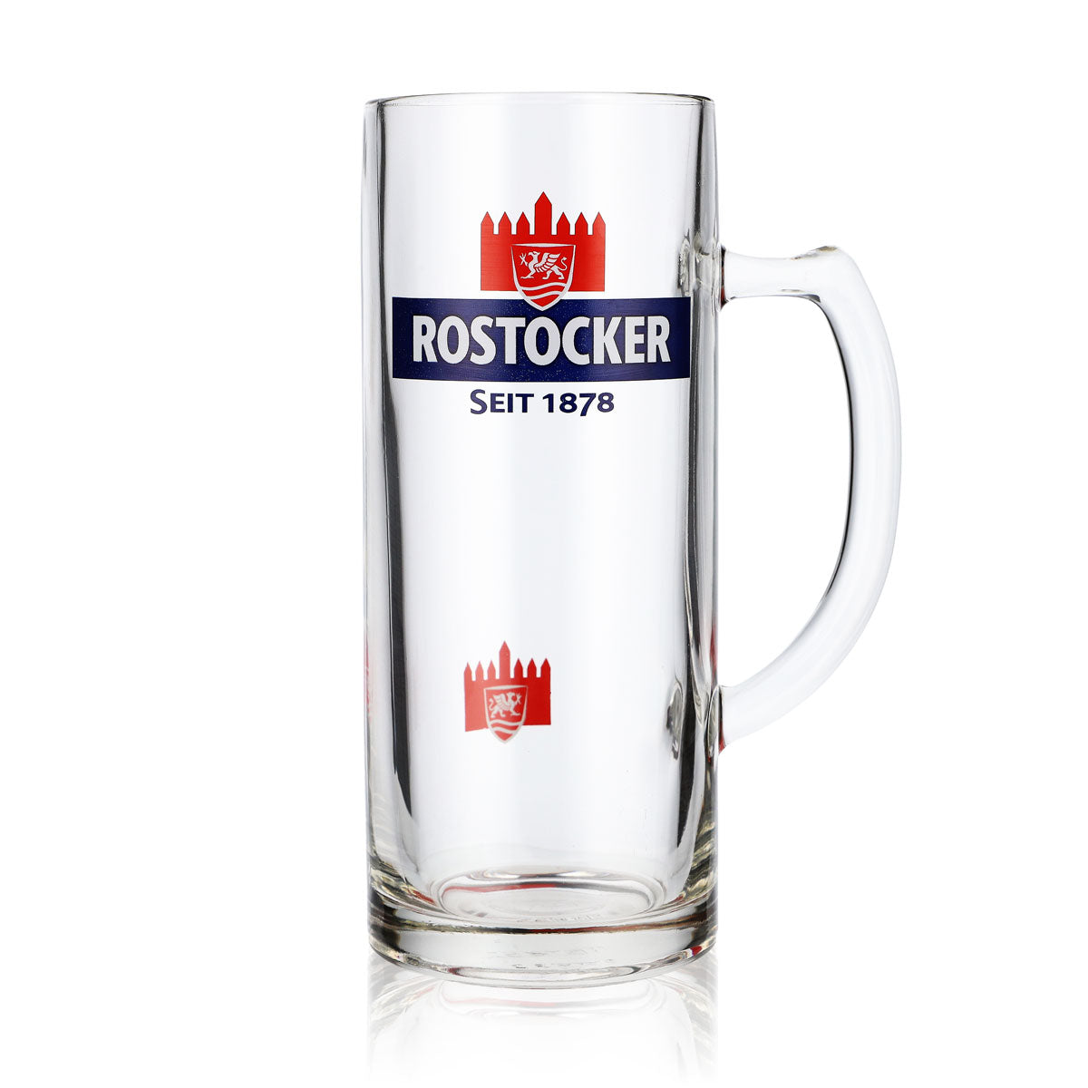 6 chopes à bière Rostocker Bier Glas 0,5 l Exclusiv-Gutsherren Seidel Rastal – Vue 2