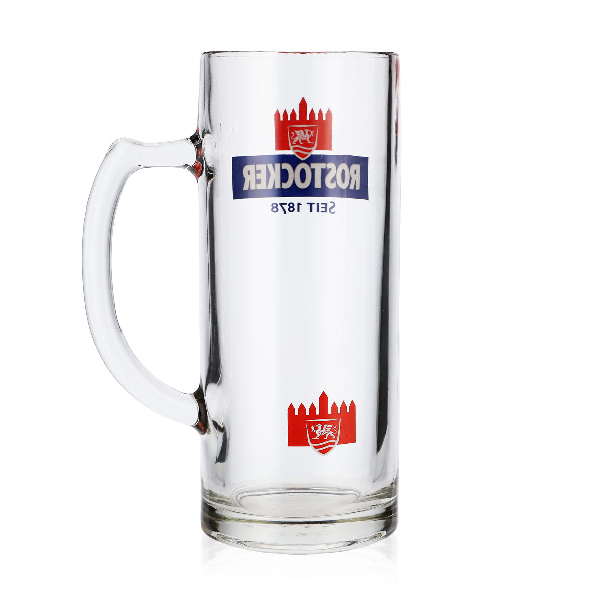 6 chopes à bière Rostocker Bier Glas 0,5 l Exclusiv-Gutsherren Seidel Rastal – Vue 4