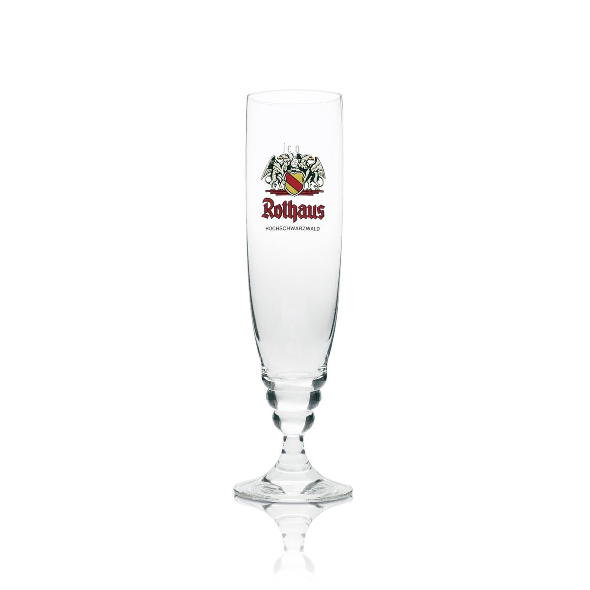 6 verres à bière Rothaus 0,3 l, élégants verres à pied, forme tulipe, lot calibré pour la restauration – Vue 4