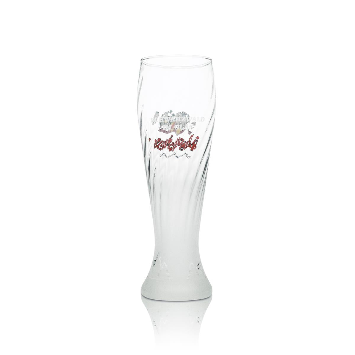 6 verres Rothaus 0,5 l pour bière blanche Hefeweizen, design givré, brasserie Baden – Vue 3