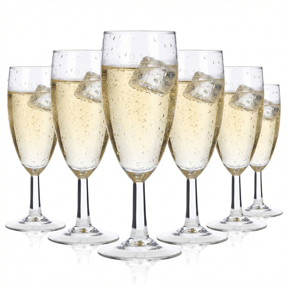 6x Verres à champagne Royalty Verres à flûte Verres à champagne Coupe à champagne 0,1 l