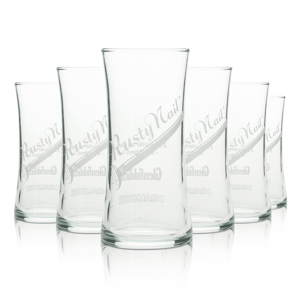 6 verres à whisky Rusty Nail exclusifs Soltau 0,2 l rastal