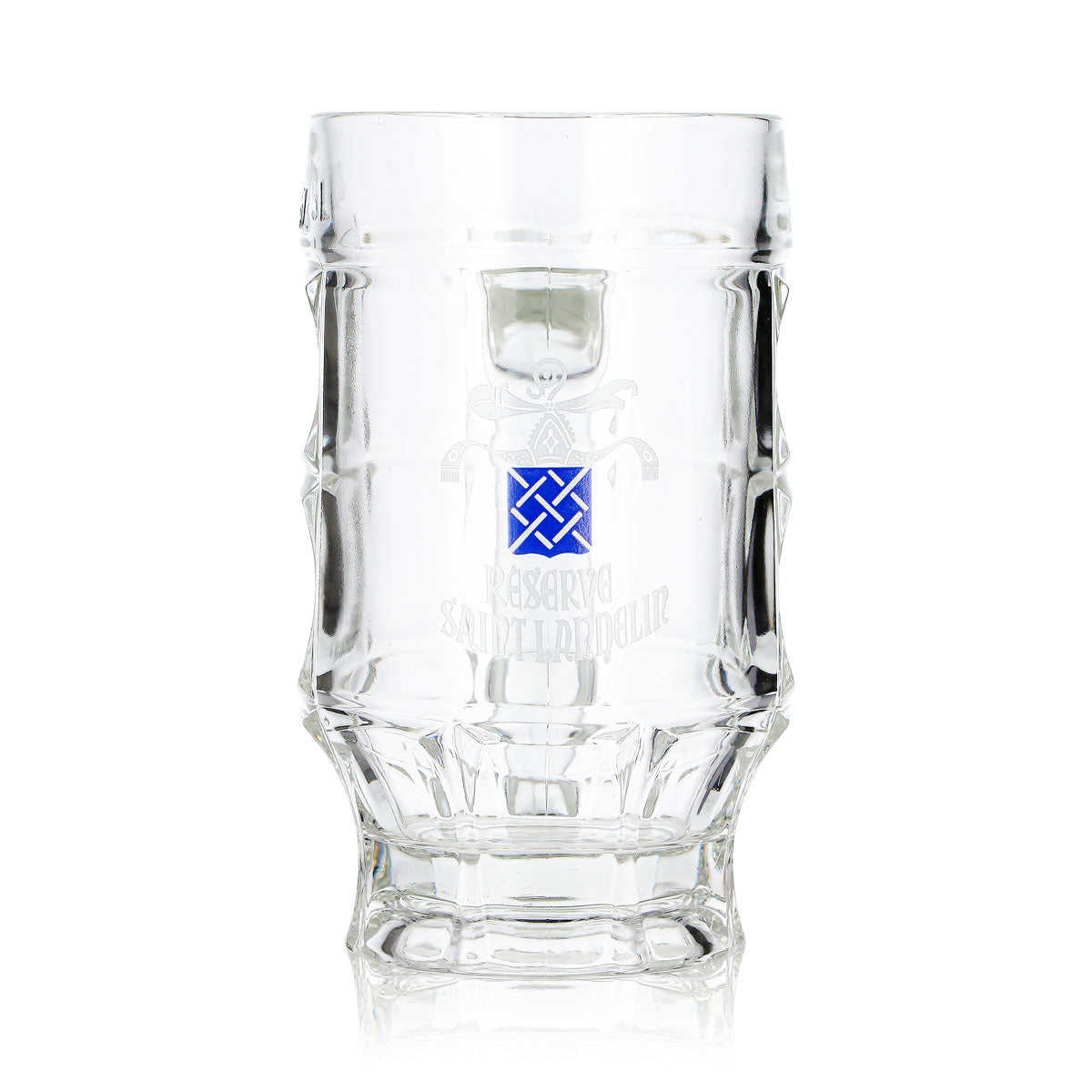 6 verres à bière Saint Landelin, 0,25 l, chope, inscription blanche (lot de 6) – Vue 3
