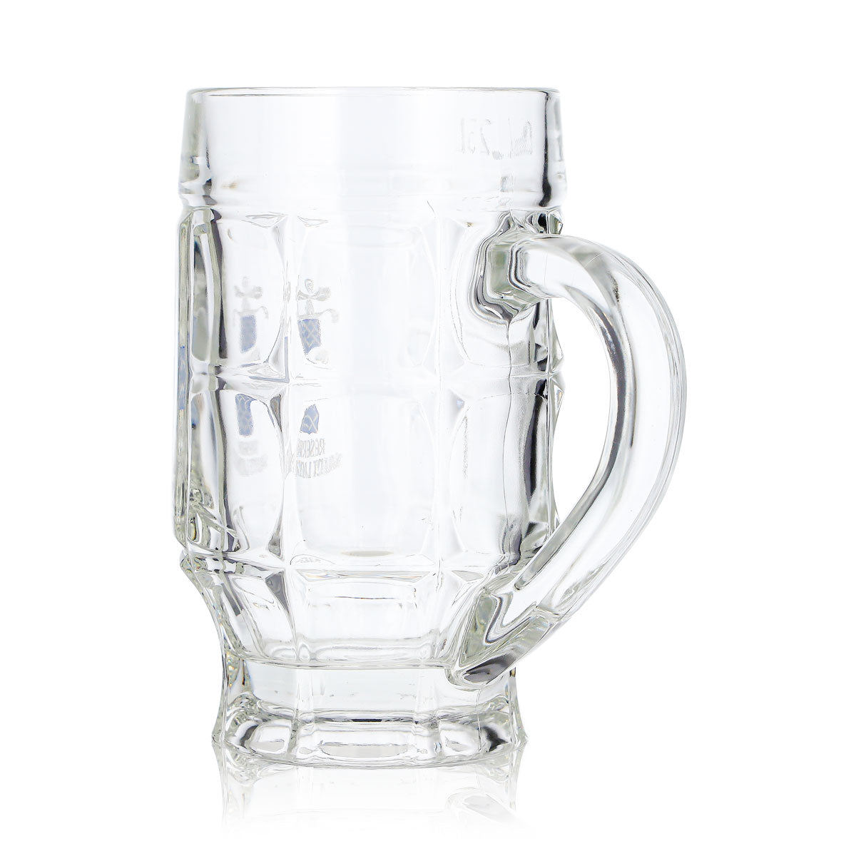 6 verres à bière Saint Landelin, 0,25 l, chope, inscription blanche (lot de 6) – Vue 6