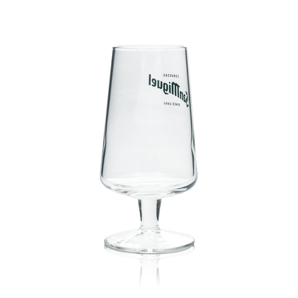 6 verres à bière San Miguel 0,2 l, forme tulipe, Espagne, vacances, verres Especial Beer – Vue 4