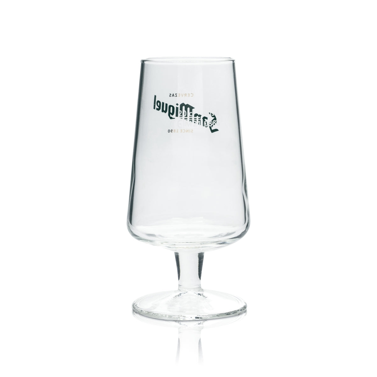 6 verres à bière San Miguel 0,2 l, forme tulipe, Espagne, vacances, verres Especial Beer – Vue 5