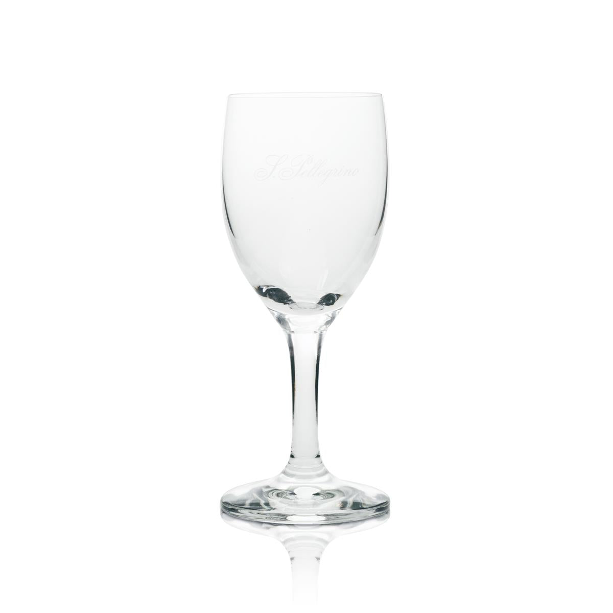 6x San Pellegrino Verre 0,2 l Eau minérale Flûte Verres à pied Italie Limonade Pétillante – Vue 2