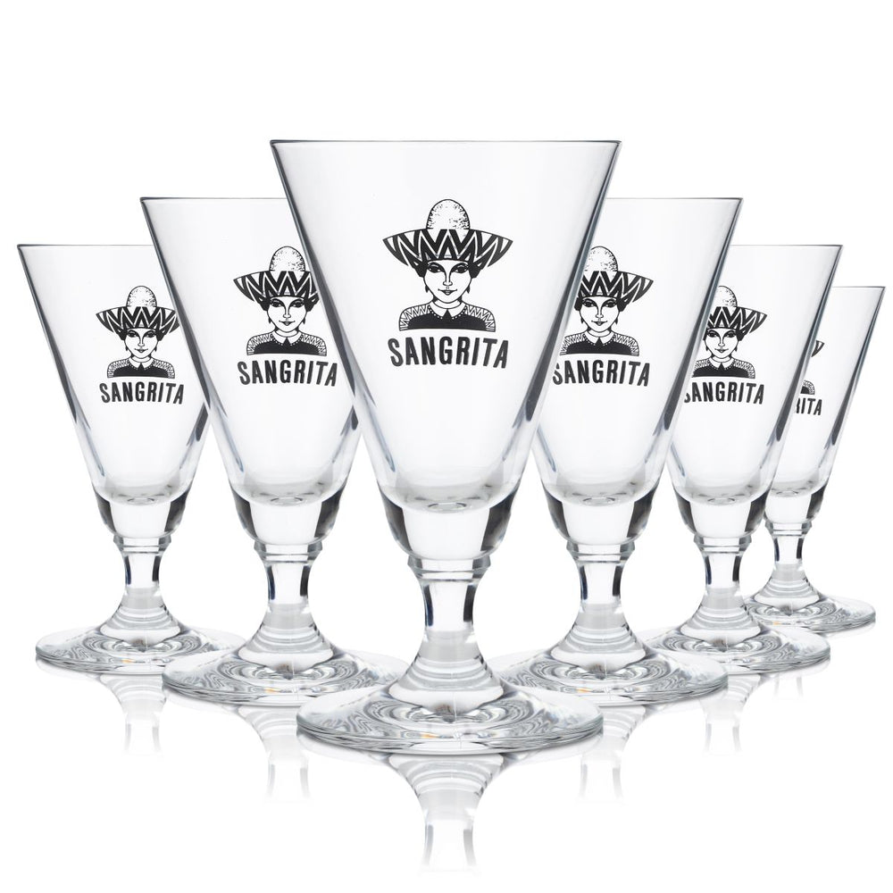 6 verres à sangrita 0,125 l Verre à pied Verre à martini Jus de légumes Jus de tomate Long drink
