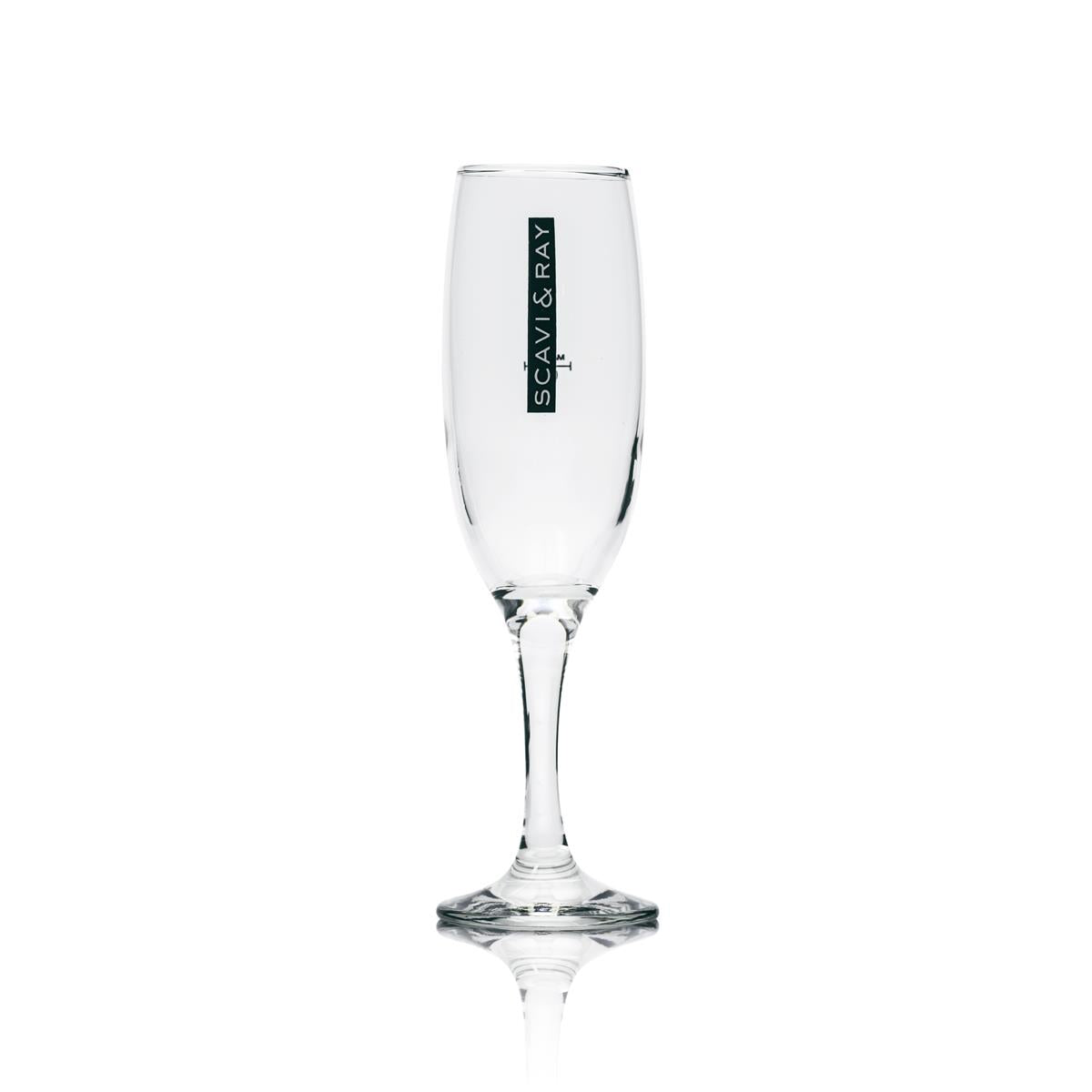 6 flûtes à champagne Scavi & Ray en verre épais – Vue 2