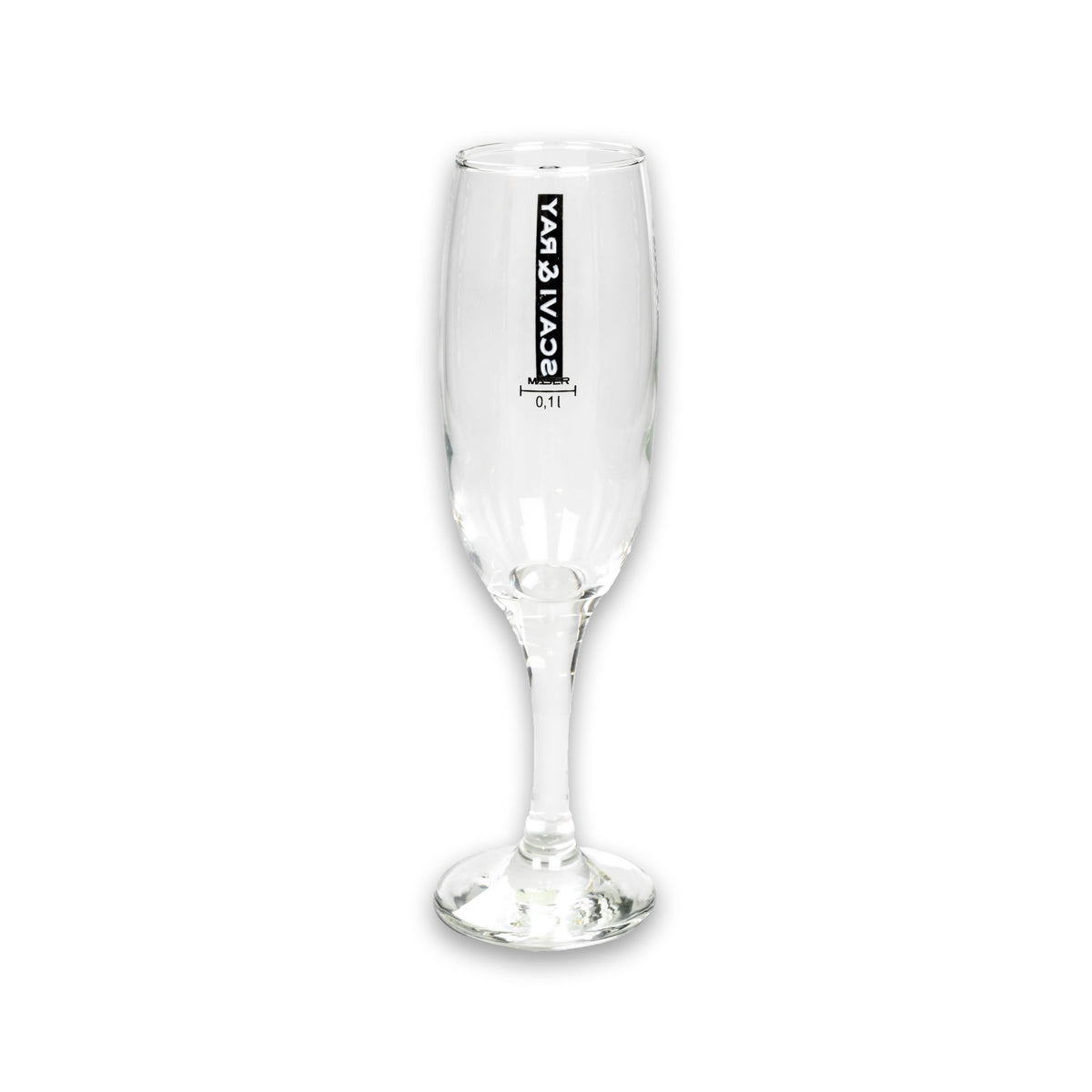 6 flûtes à champagne Scavi & Ray en verre épais – Vue 5