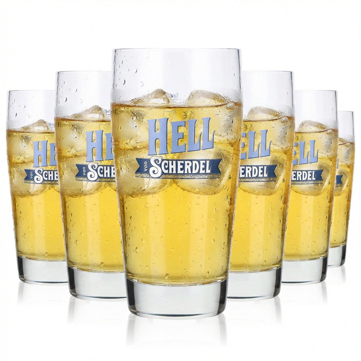 6 verres à bière Scherdel Verres à bière Willibecher 0,3 l Verre « Hell » Sahm